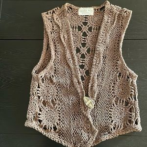 Vintage Heavy Cotton Boho Vest